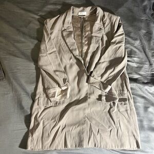 Babaton Taupe Blazer